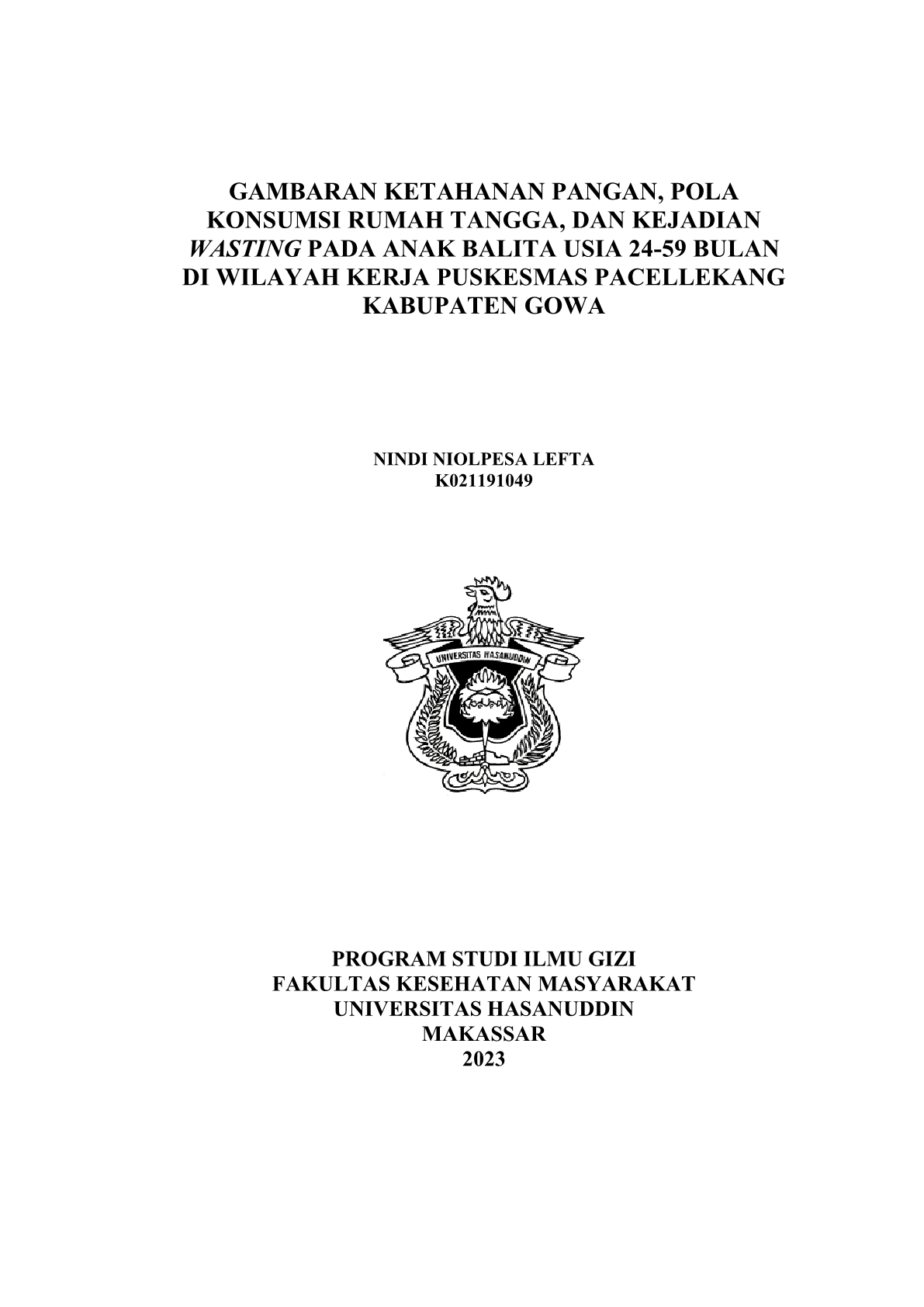 Repository Universitas Hasanuddin repository-universitas-hasanuddin